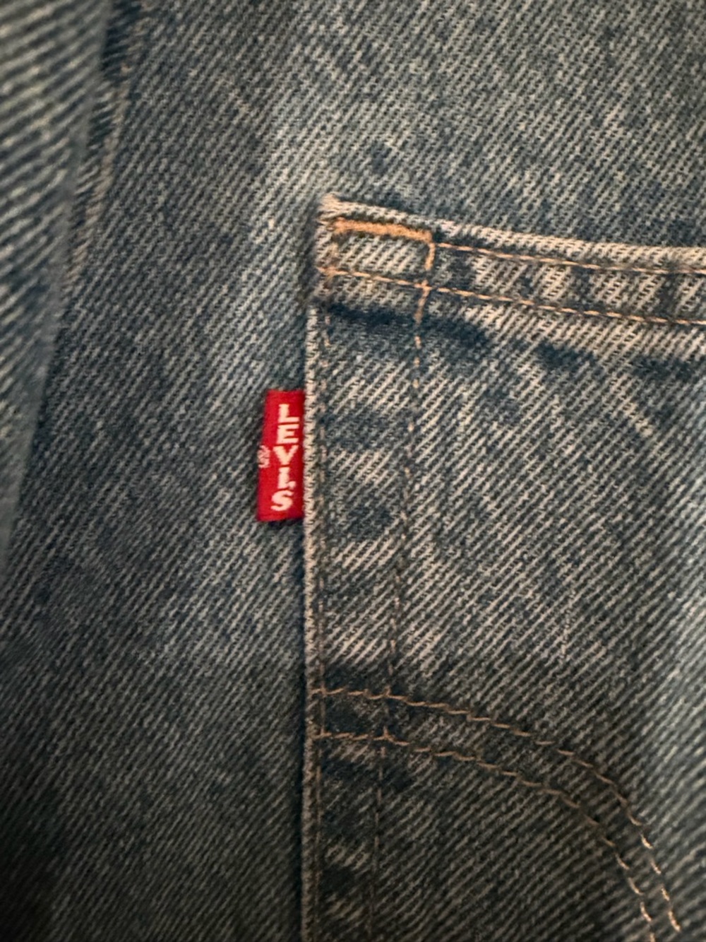 NWOT Levi’s Vintage Overalls XS - Picture 7 of 10